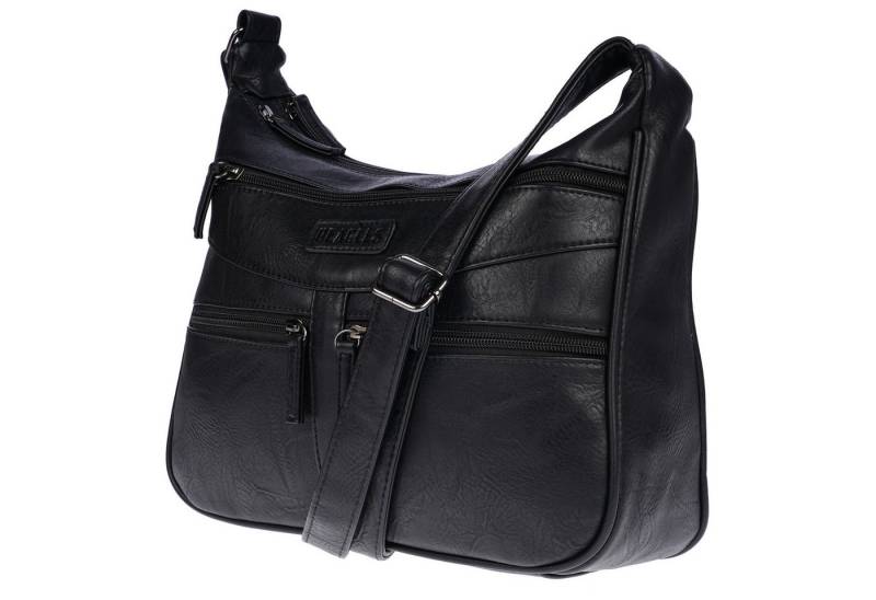 Christian Wippermann Umhängetasche Damen Tasche Schultertasche Umhängetasche Crossover (einzeln), Bag Leder Optik Handtasche von Christian Wippermann