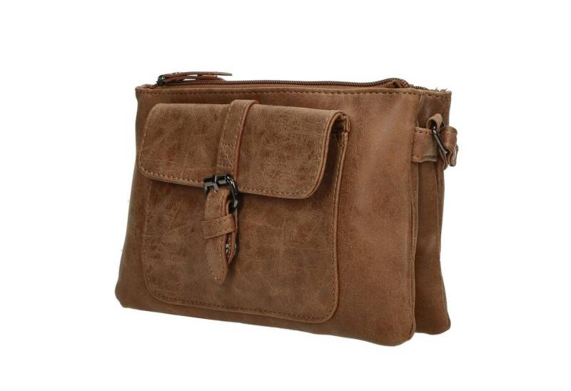 Christian Wippermann Umhängetasche Damen Tasche Schultertasche Umhängetasche Crossover Bag (1 tlg), Leder Optik Handtasche von Christian Wippermann