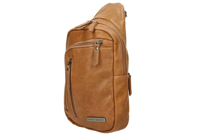 Christian Wippermann Umhängetasche Damen Tasche Schultertasche Umhängetasche Crossover Bag (1 tlg), Leder Optik von Christian Wippermann