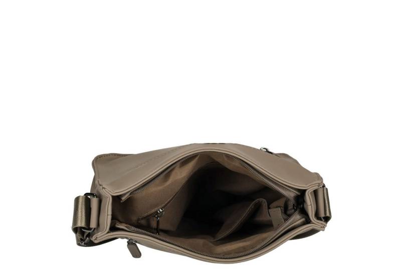 Christian Wippermann Umhängetasche Damen Tasche Schultertasche Umhängetasche Crossover Bag (einzeln), Leder Optik Handtasche Schwarz von Christian Wippermann