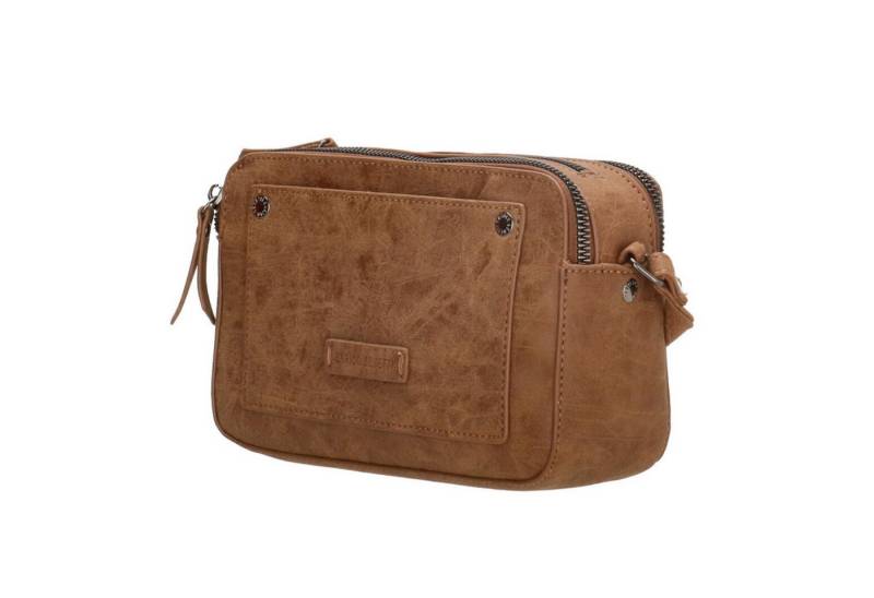 Christian Wippermann Umhängetasche Damen Tasche Schultertasche Umhängetasche Crossover Bag (einzeln), Leder Optik Handtasche Schwarz von Christian Wippermann