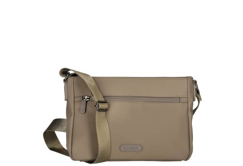 Christian Wippermann Umhängetasche Damen Tasche Schultertasche Umhängetasche Crossover Bag (einzeln), Leder Optik Handtasche Schwarz von Christian Wippermann