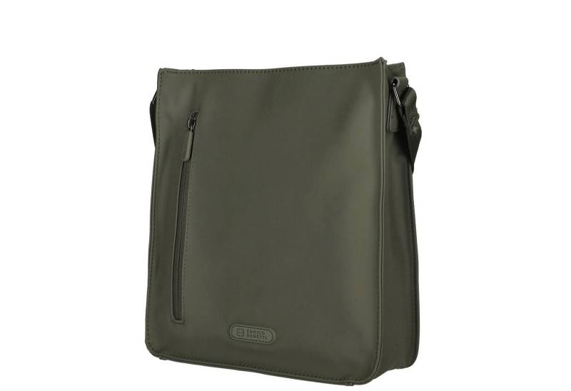 Christian Wippermann Umhängetasche Damen Tasche Schultertasche Umhängetasche Crossover Bag (einzeln), Leder Optik Handtasche Schwarz von Christian Wippermann