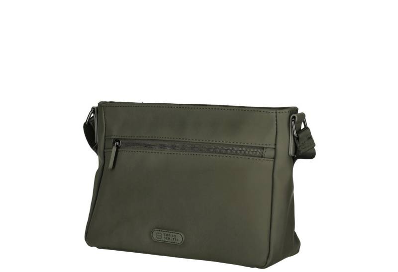 Christian Wippermann Umhängetasche Damen Tasche Schultertasche Umhängetasche Crossover Bag (einzeln), Leder Optik Handtasche Schwarz von Christian Wippermann