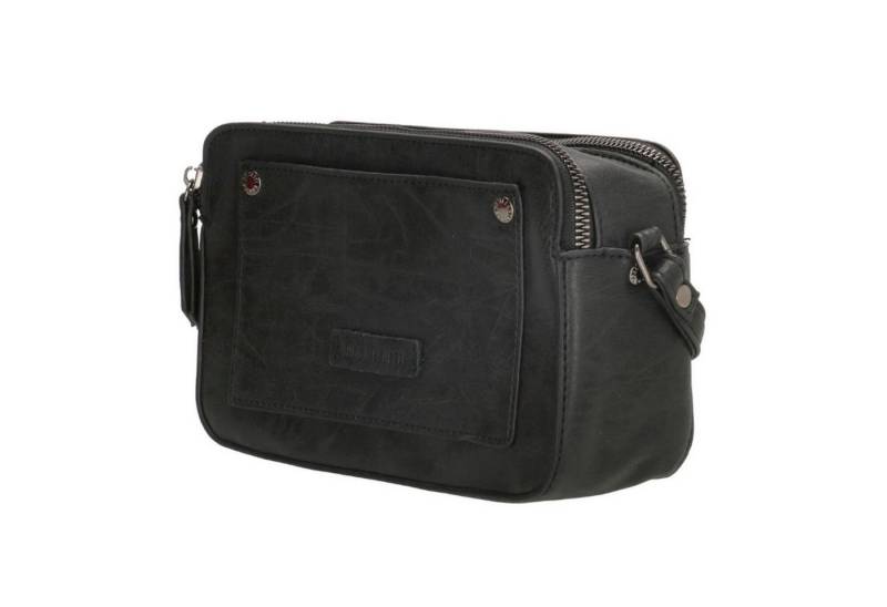 Christian Wippermann Umhängetasche Damen Tasche Schultertasche Umhängetasche Crossover Bag (einzeln), Leder Optik Handtasche Schwarz von Christian Wippermann