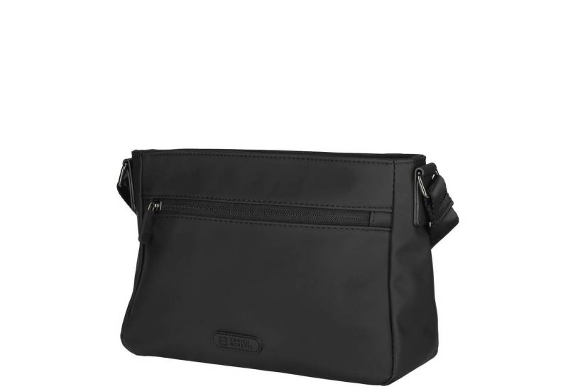 Christian Wippermann Umhängetasche Damen Tasche Schultertasche Umhängetasche Crossover Bag (einzeln), Leder Optik Handtasche Schwarz von Christian Wippermann