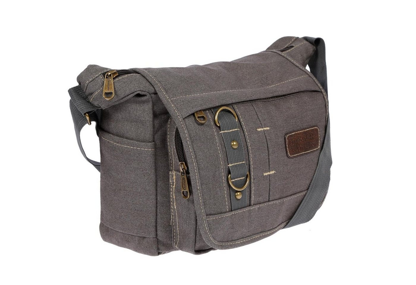 Christian Wippermann Umhängetasche Damen Tasche Schultertasche Umhängetasche aus Canvas, inversch. Farben von Christian Wippermann