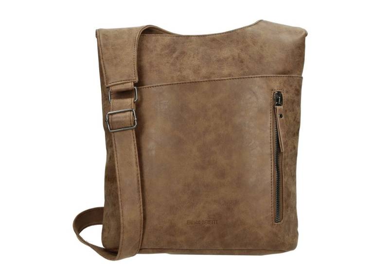 Christian Wippermann Umhängetasche Damen Tasche Umhängetasche Beuteltasche Hobo Handtasche, Crossover Leder Optik von Christian Wippermann