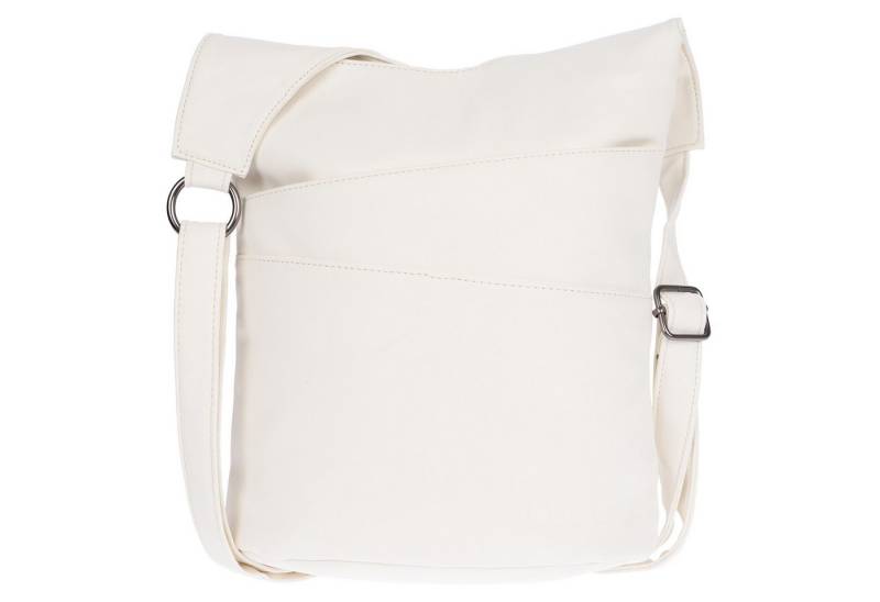 Christian Wippermann Umhängetasche Damen Tasche Umhängetasche Beuteltasche Hobo Handtasche (einzeln), Crossover Leder Optik von Christian Wippermann