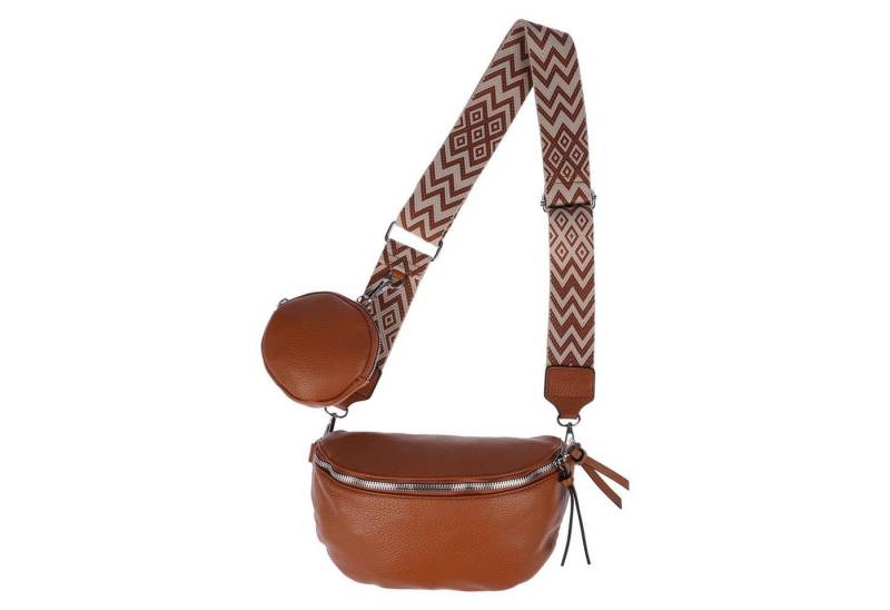 Christian Wippermann Umhängetasche Damen Umhängetasche Waist Bag Schultertasche (1-tlg), Bag Leder Optik Handtasche von Christian Wippermann