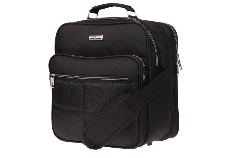Christian Wippermann Umhängetasche Flugbegleiter Arbeitstasche Messenger Tasche Hochformat Herren (1 tlg), Messenger von Christian Wippermann
