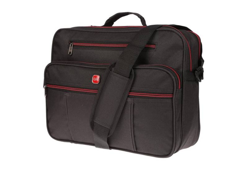 Christian Wippermann Umhängetasche Flugbegleiter Arbeitstasche Messenger Tasche im Querformat (1 tlg) von Christian Wippermann