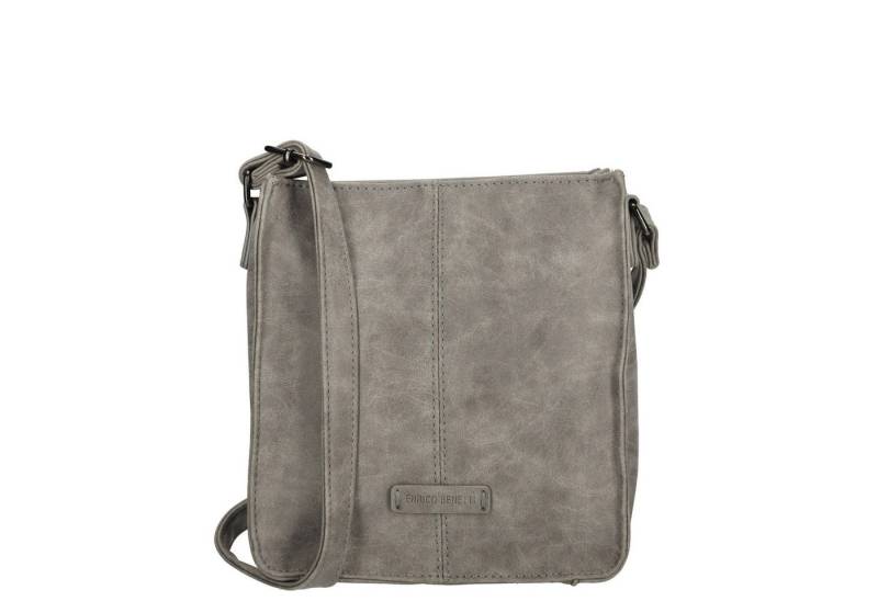 Christian Wippermann Umhängetasche Kleine Damen Tasche Schultertasche Umhängetasche (einzeln), Crossover Bag Leder Optik Handtasche von Christian Wippermann