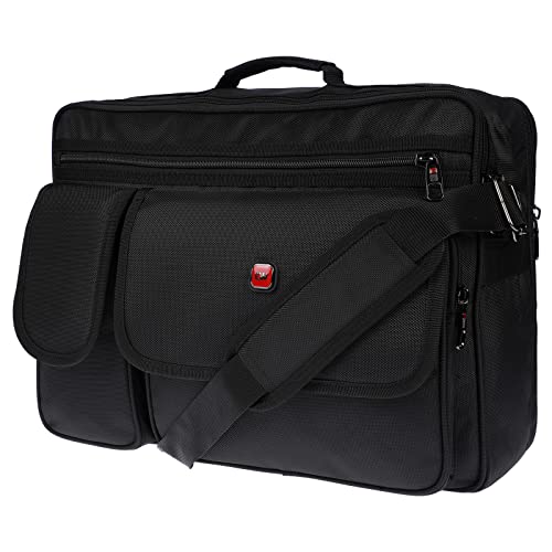 Christian Wippermann XL XXL Umhängetasche Flugbegleiter Tasche Messenger Arbeitstasche 2 Frontfächer von Christian Wippermann