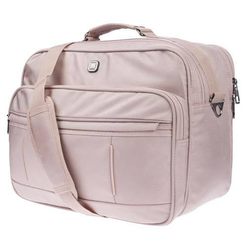 Christian Wippermann große Herren Damen Flugbegleiter Tasche Umhängetasche Arbeitstasche Herrentasche im Querformat Champagner von Christian Wippermann