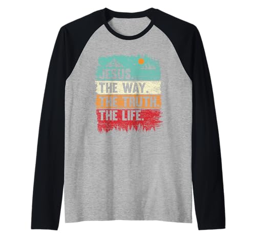 Jungen Jesus Shirt The Way Truth Life Kids Christian Worship Raglan Jungen Jesus Shirt The Way Truth Life Kids Christian Worship Raglan von Christian Worship Jesus Apparel For Men