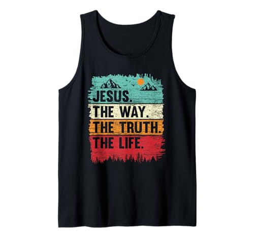 Jungen Jesus Shirt The Way Truth Life Kids Christian Worship Tank Top Jungen Jesus Shirt The Way Truth Life Kids Christian Worship Tank Top von Christian Worship Jesus Apparel For Men