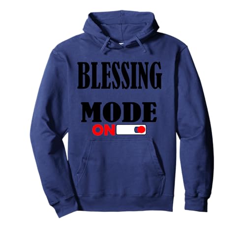 Segen-Modus auf: Gesegnete Männer Christliche Bekleidung Gesegnetes Leben Pullover Hoodie von Christian women Mom to be Christian motivation