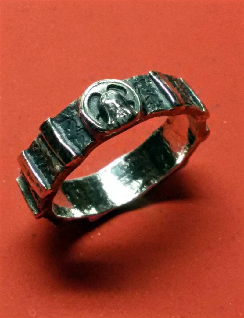 Rosenkranz Ring Mit Jesusgesicht Sterling Silber Für Tägliches Gebet Kostenloser Versand Rosenkranz Ring Mit Jesusgesicht Sterling Silber Für Tägliches Gebet Kostenloser Versand von ChristianArtDesign
