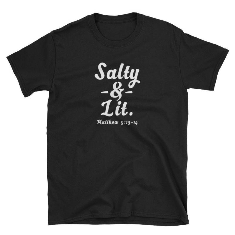 Salzig & Lit, Christian Shirt, Glaube Jesus Religiöse Christliche Geschenk, Frauen, Sprüche, T von ChristianLifeGifts