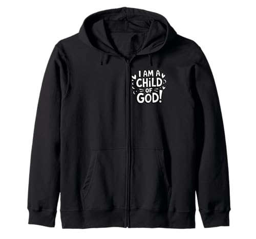 I Am a Child of God Christian Faith-Inspired Men Women Kids Kapuzenjacke von Christians For Christ