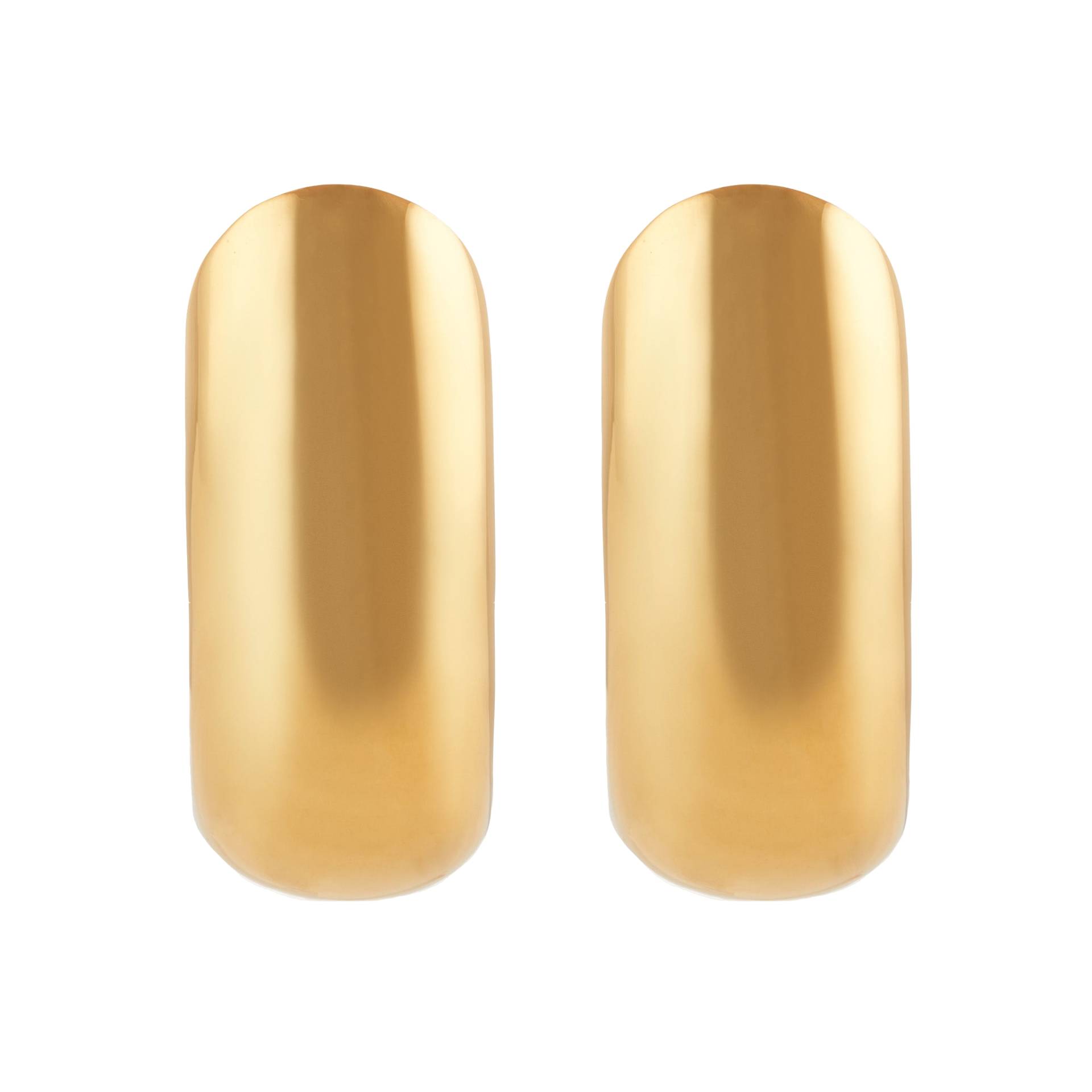 Amelda Earrings Gold von Christie Nicolaides