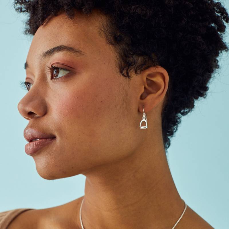 steigbügel Ohrringe, 925Er Silber von ChristinRanger