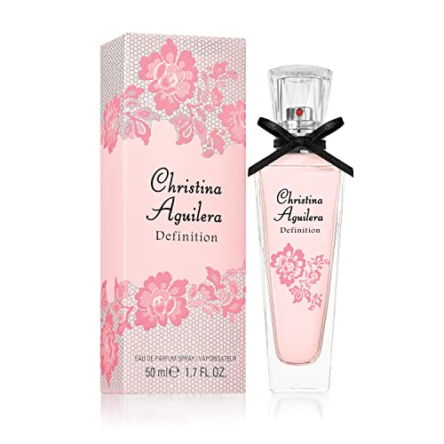 Christina Aguilera - Definition Eau de Parfum für Damen, Floraler Moschus-Duft, sizilianische Bergamotte, Vanilleorchidee & Moschus, kraftvolles, weibliches & lebhaftes Parfüm Spray für Damen, 50 ml von Christina Aguilera