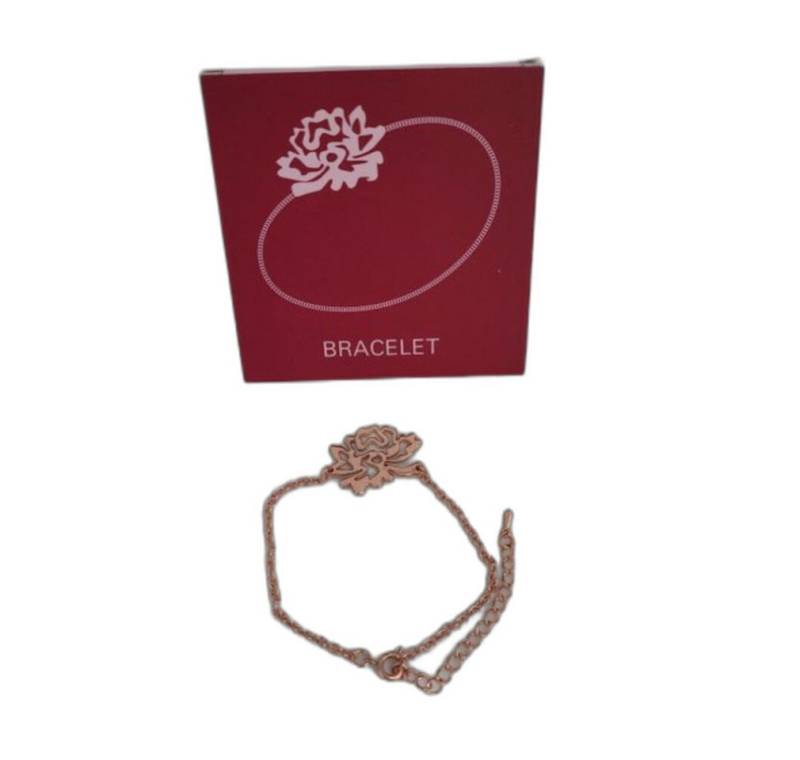 Christina Aguilera Kette mit Einhänger Touch of Seduction Armband 17 - 22 cm Rose Gold Für Frauen von Christina Aguilera