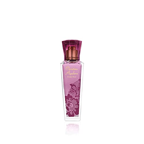 Christina Aguilera - Violet Noir Eau de Parfum, Duft mit blumigen und fruchtigen Noten, Parfüm für Damen - 15 ml von Christina Aguilera
