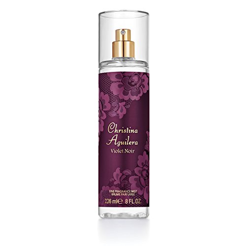Christina Aguilera - Violet Noir Fine Fragrance Mist, Duft mit blumigen und fruchtigen Noten, Parfüm für Damen - 236 ml von Christina Aguilera