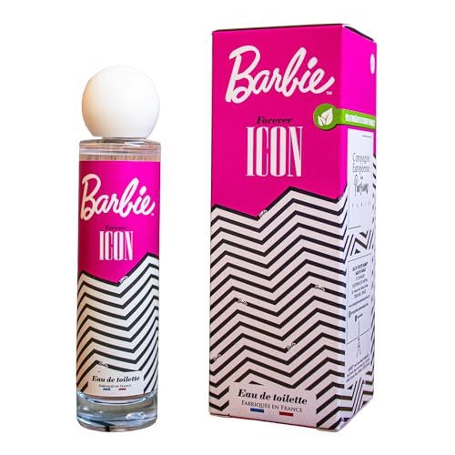 Barbie Forever Icon Eau de Toilette für Damen, Zerstäuber, 50 ml, hergestellt in Frankreich von Christine Arbel