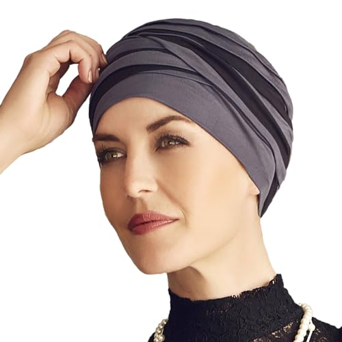 Christine Headwear Damen Shanti Turban Headband, Blue/Black, 55-61 EU von Christine Headwear