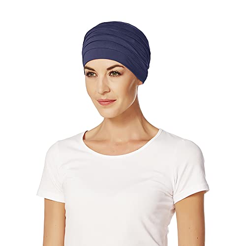 Christine Headwear Damen Yoga Turban Headband, Dark Blue, 55-61 EU von Christine Headwear