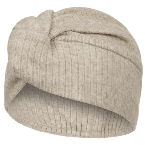 Christine Headwear Lilly Viva Strickturban Damenturban Turban (One Size - Hellbeige) von Christine Headwear