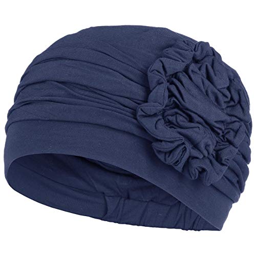 Christine Headwear Damen lotus tulband Headband, Navy, 55-61 EU von Christine Headwear