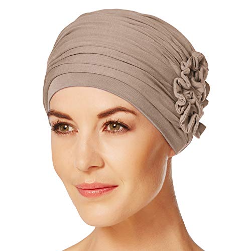 Christine Headwear Damen Lotus Turban, taupe, 6 3/4-7 1/2 von Christine Headwear