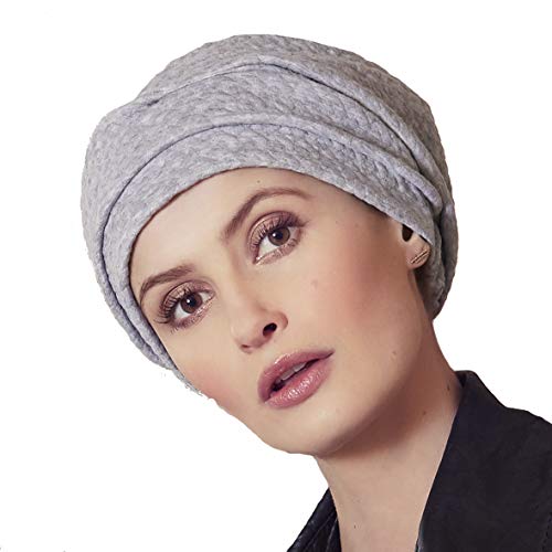 Christine Headwear - Nelly-Mütze, V, hellgrau, für Chemotherapie/Alopezien, Kollektion VIVA Headwear von Christine Headwear