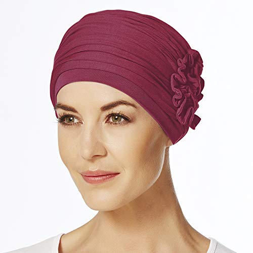 Christine Headwear Damen Lotus Turban Headband, Red Burn, 55-61 EU von Christine Headwear