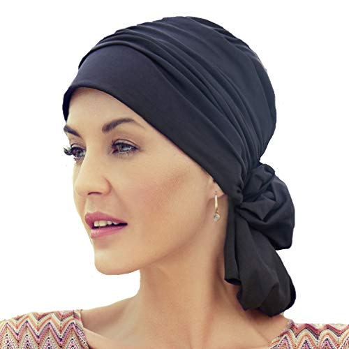 Christine Headwear Vielfältiger und moderner Mila Turban mit zahlreichen Eigenschaften und Einer einzigartigen Passform (Schwarz) von Christine Headwear