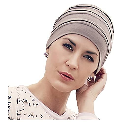 Christine Headwear Damen Christine Headwear, B. B. Bea Turban, Dusty Brown Turban, Beige, Einheitsgröße EU von Christine Headwear