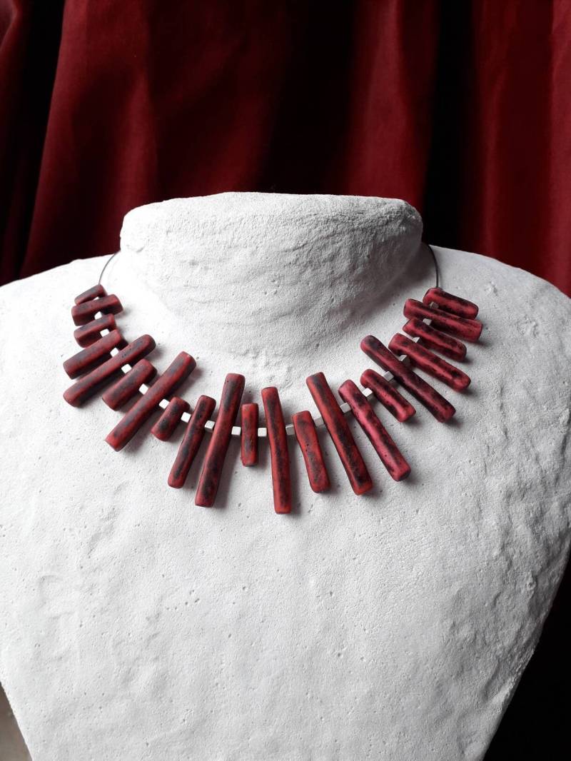 Kette Pink "N Red von ChristineGasafy