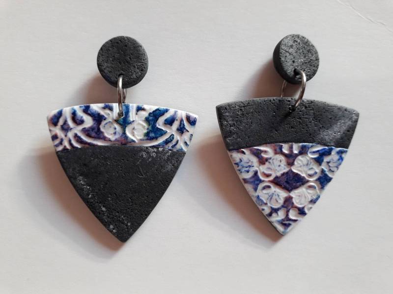 Ohrringe Aus Polymer-Clay von ChristineGasafy