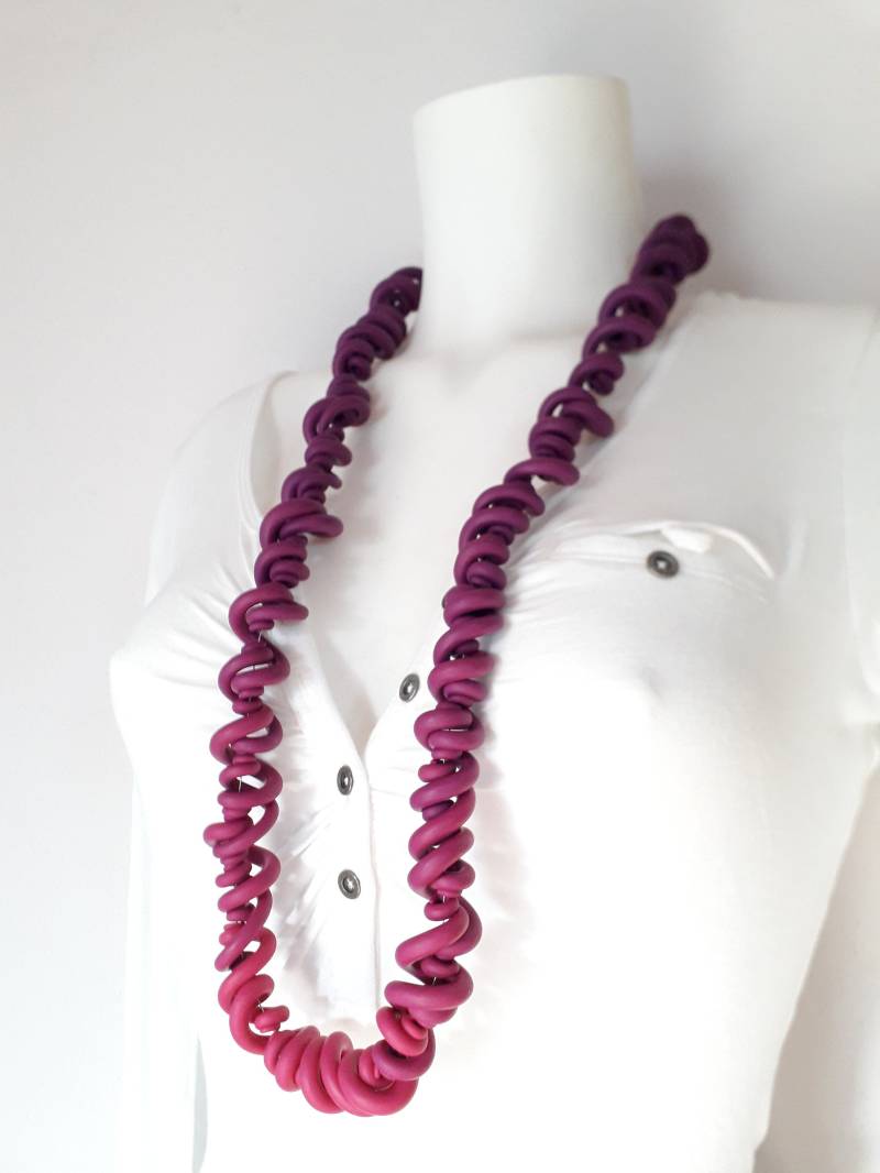 statementkette Helterskelter Mit Farbverlauf von ChristineGasafy