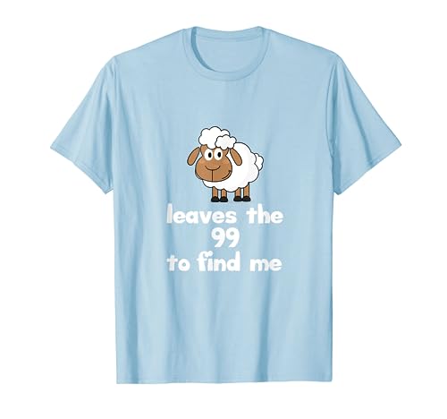 Das Verlorene Schaf I Taufe I Geschenk für Kinder I Bibel T-Shirt von Christliche Geschenke über Jesus, Gott & Kirche