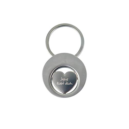 Christliche Geschenkideen °* Schlüsselanhänger Herz, Metall von Christliche Geschenkideen