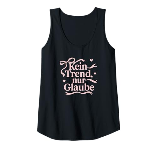 Damen Kein Trend nur Glaube Protestanten Christen Herz Damen Tank Top Damen Kein Trend nur Glaube Protestanten Christen Herz Damen Tank Top von Christlicher Glaube Hoffnung Inspiration