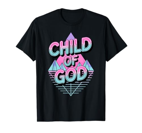 Kind Gottes Christen Glaube Liebe Gott ist Vater T-Shirt Kind Gottes Christen Glaube Liebe Gott ist Vater T-Shirt von Christlicher Spruch Buntes 80er Motiv