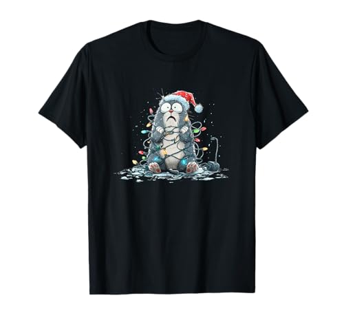 Weihnachtsdeko Katzenkostüm für Jungen und Mädchen T-Shirt Weihnachtsdeko Katzenkostüm für Jungen und Mädchen T-Shirt von Christmas Cat Outfit