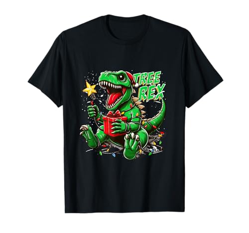 Weihnachts-Dinosaurier-Baum Rex Lustiges Xmas Trex für Jungen, Herren, Kleinkinder T-Shirt Weihnachts-Dinosaurier-Baum Rex Lustiges Xmas Trex für Jungen, Herren, Kleinkinder T-Shirt von Christmas Dinosaur Funny Xmas Men Boys Kids